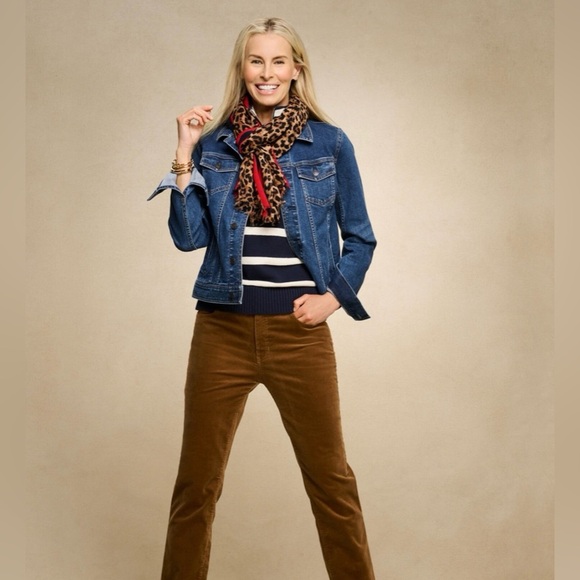 NWOT - Talbots Half Zip Sweater Vest - Olive Green - Picture 6 of 8